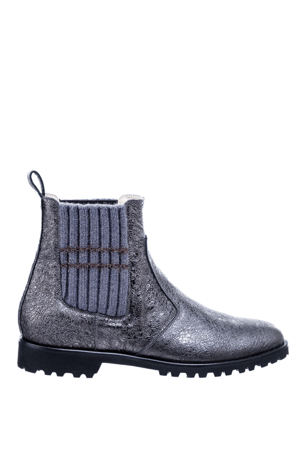 Panicale woman gray leather boots for women buy with prices and photos 156028 - photo 1