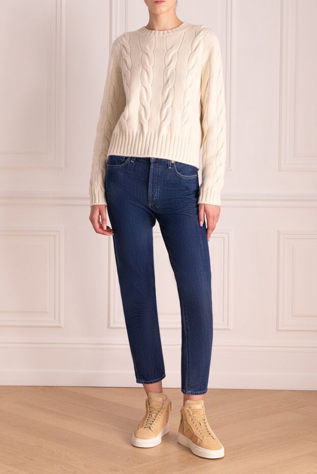 Citizens of Humanity woman blue cotton and viscose jeans for women buy with prices and photos 156049 - photo 2