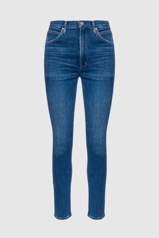 Citizens of Humanity women's blue skinny jeans slim fit above waist 156050 - photo 1