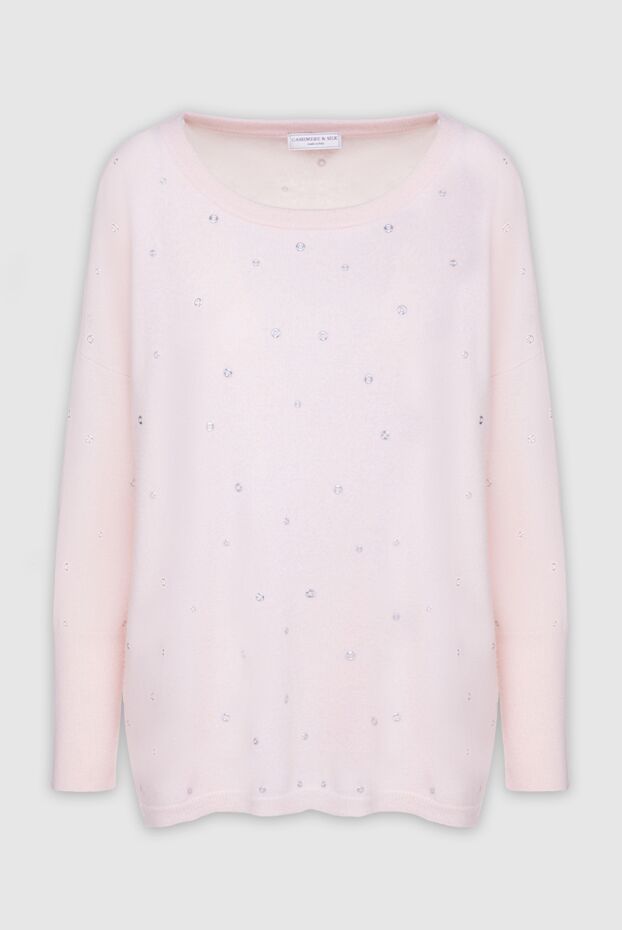 Cashmere & Silk Milano woman pink cashmere jumper for women buy with prices and photos 156160 - photo 1