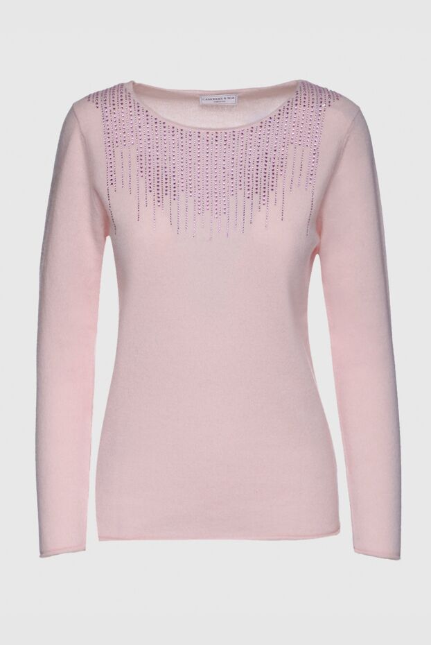 Cashmere & Silk Milano woman pink cashmere jumper for women buy with prices and photos 156176 - photo 1