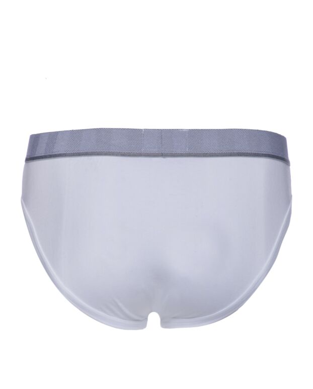 Ermenegildo Zegna man white men's briefs made of cotton and elastane buy with prices and photos 156213 - photo 2