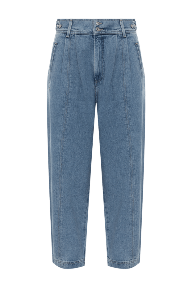 Citizens of Humanity women's cotton blue cropped jeans 156303 - photo 1