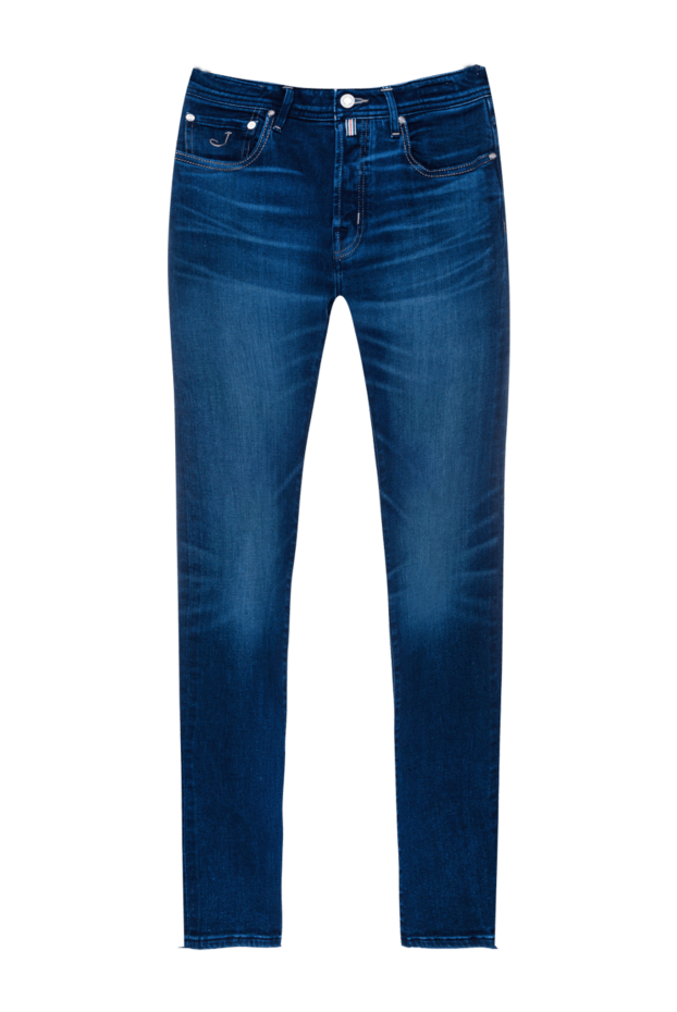 Jacob Cohen men's skinny jeans with smooth distress and mid rise 156324 - photo 1