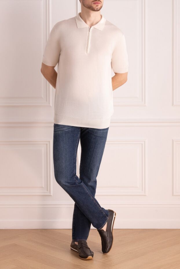 Jacob Cohen straight jeans made of cotton with elastane and classic fastening 156326 - photo 2