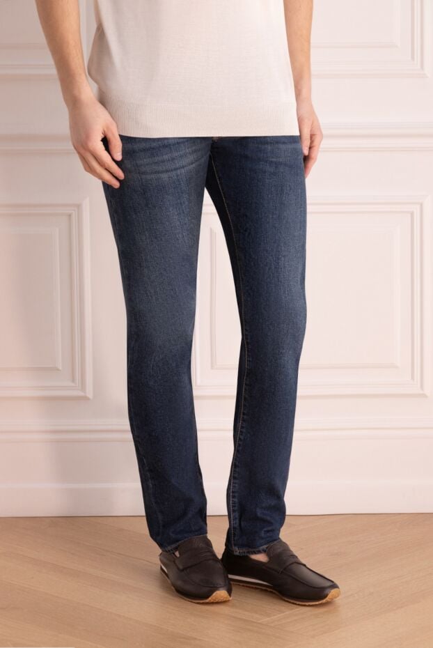 Jacob Cohen straight jeans made of cotton with elastane and classic fastening 156326 - photo 3