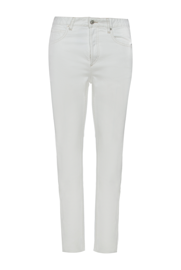 Isabel Marant woman white cotton jeans for women buy with prices and photos 156390 - photo 1