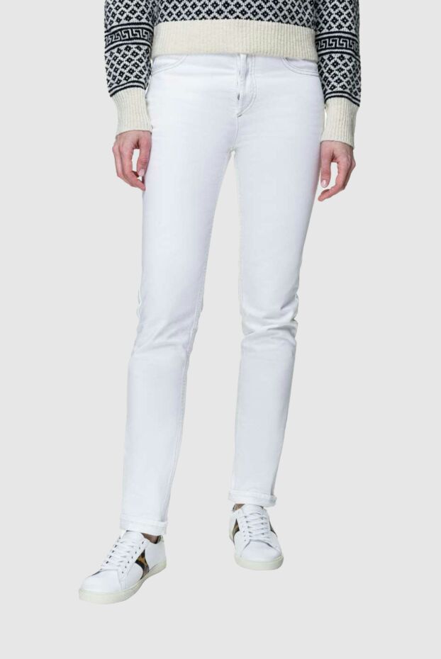 Isabel Marant women's white straight cut jeans 156390 - photo 3