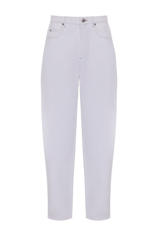 Isabel Marant woman white cotton jeans for women buy with prices and photos 156392 - photo 1