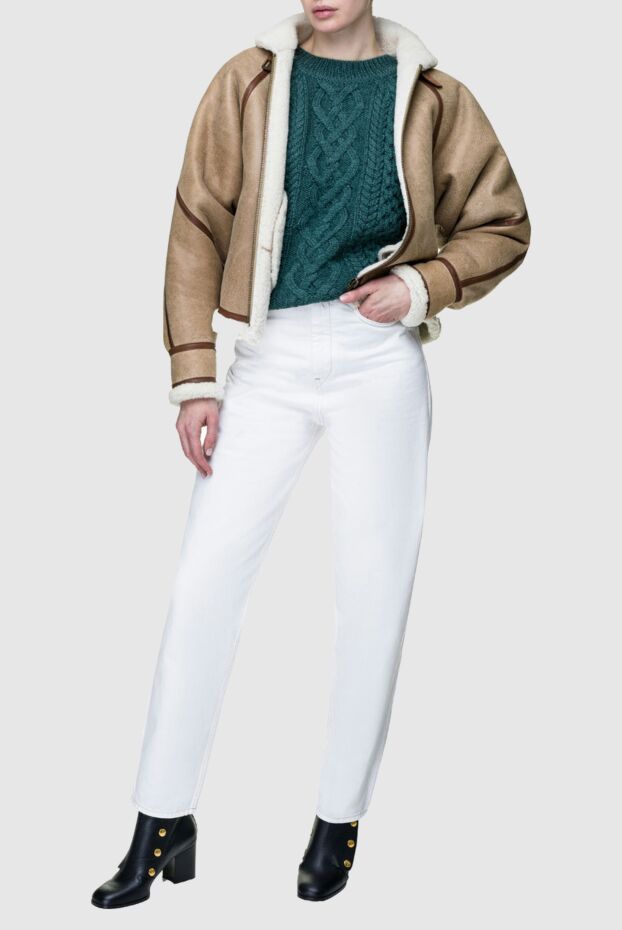 Isabel Marant woman white cotton jeans for women buy with prices and photos 156392 - photo 2