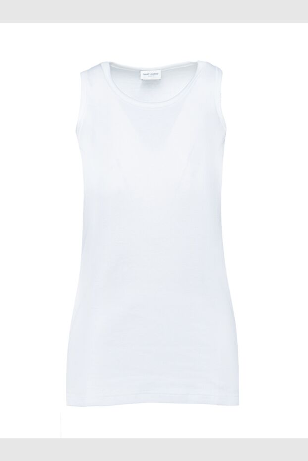 Saint Laurent woman white cotton t-shirt for women buy with prices and photos 156444 - photo 1