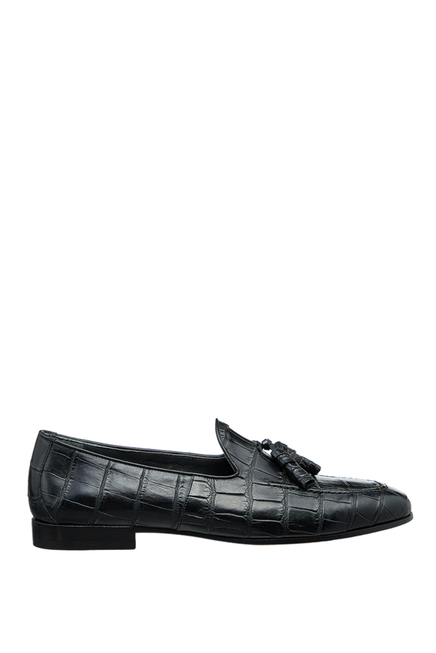 Cesare di Napoli man black alligator loafers for men buy with prices and photos 156497 - photo 1