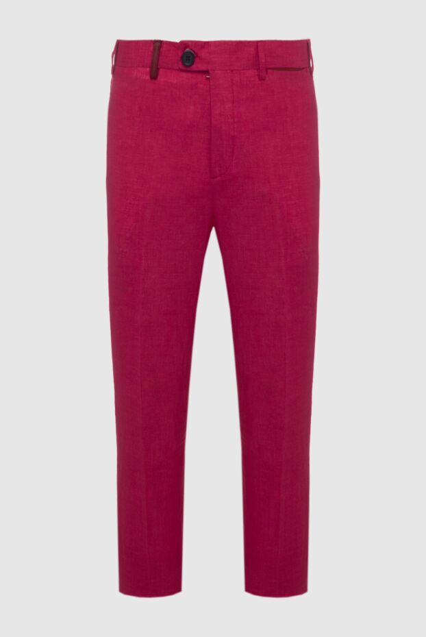 Torras мужские брюки из льна розовые мужские купить с ценами и фото 156509 - фото 1