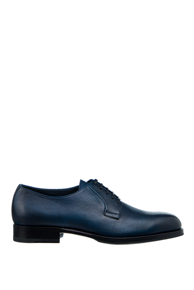 Pellettieri di Parma мужские туфли мужские из кожи синие купить с ценами и фото 156526 - фото 1