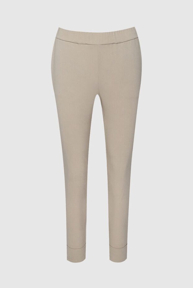 Panicale woman beige viscose pants for women buy with prices and photos 156553 - photo 1