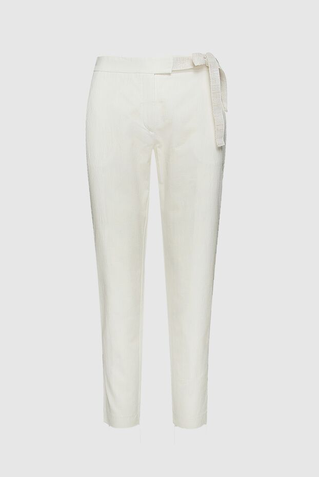 Panicale woman white trousers for women buy with prices and photos 156572 - photo 1