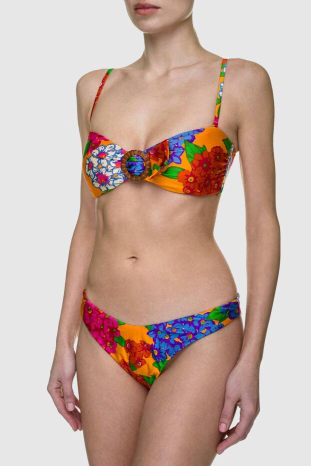 Zimmermann orange two-piece swimsuit made of polyamide and elastane for women 156580 - photo 3