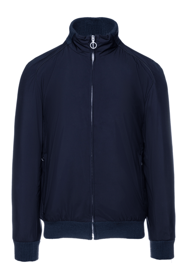 Seraphin man nylon and cashmere jacket blue for men buy with prices and photos 156759 - photo 1