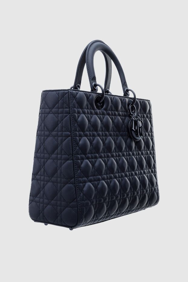 Dior black women's lady bag made of genuine leather 156772 - photo 3