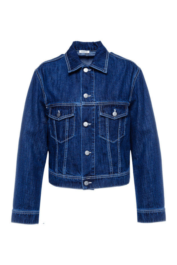 P.A.R.O.S.H. woman women's blue cotton denim jacket buy with prices and photos 156839 - photo 1