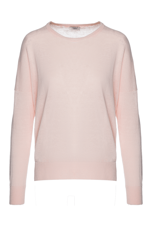 Peserico woman pink linen and cotton jumper for women buy with prices and photos 156986 - photo 1