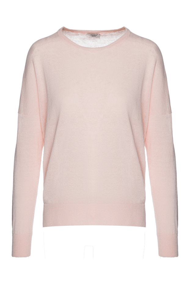 Peserico pink linen and cotton jumper for women (markdown) 195617 - photo 1