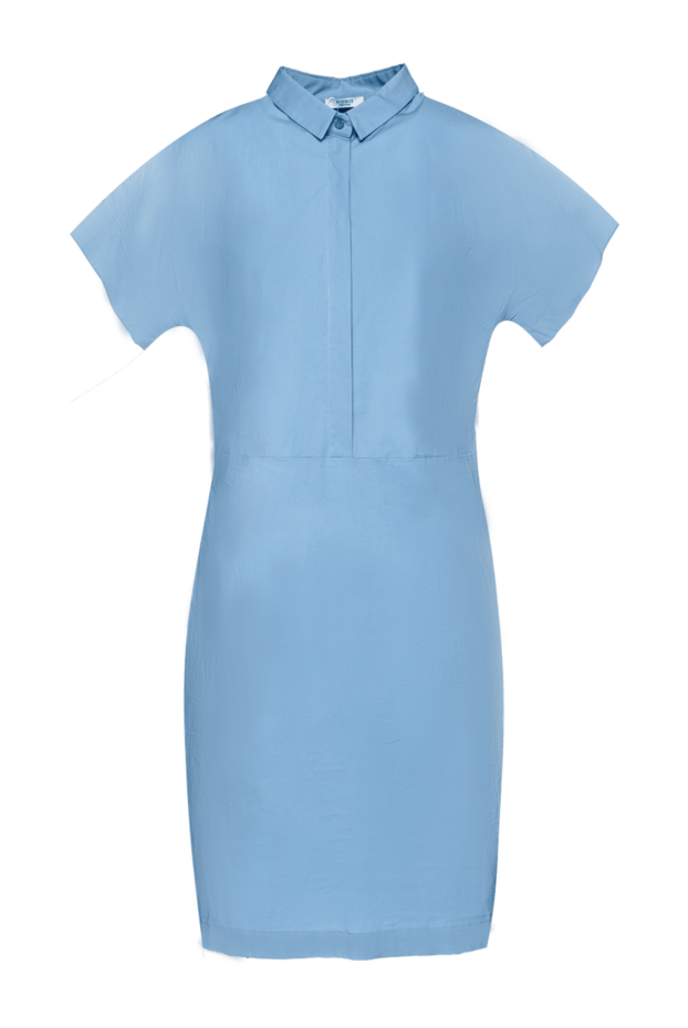 Peserico женские платье из хлопка голубое женское купить с ценами и фото 157053 - фото 1