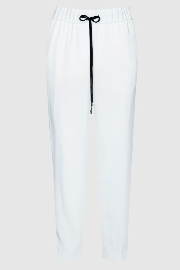 Peserico женские брюки из полиэстера белые женские купить с ценами и фото 157103 - фото 1