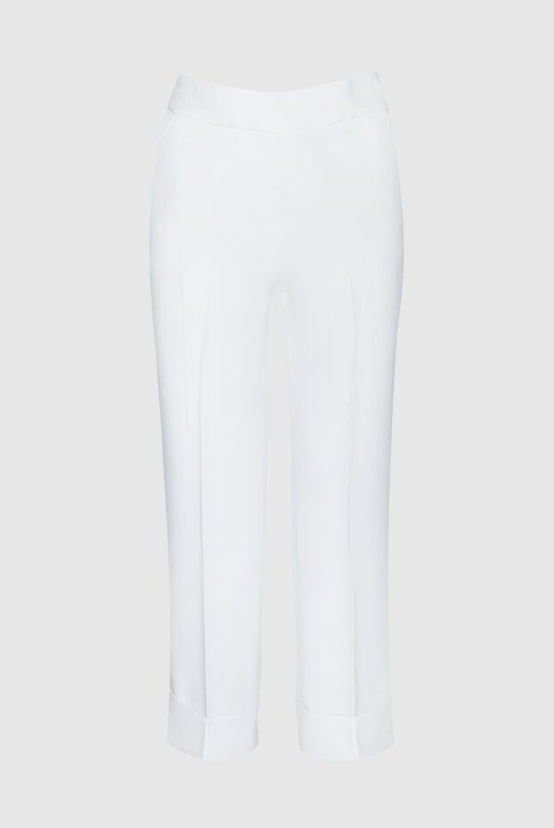 Peserico woman white polyester trousers for women buy with prices and photos 157125 - photo 1