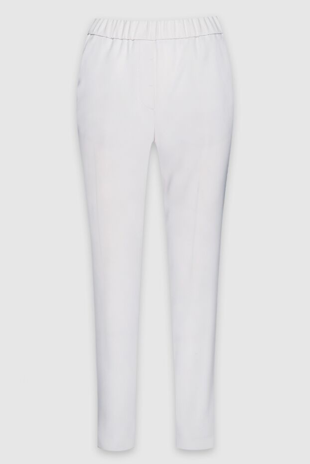Peserico жіночі штани з поліестеру білі жіночі купити фото з цінами 157129 - фото 1