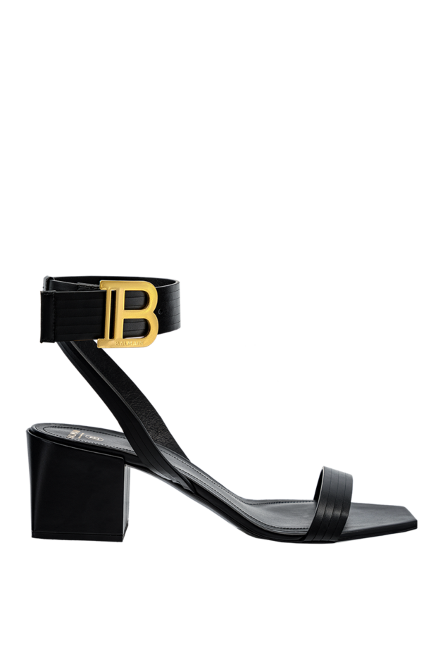 Balmain woman black leather sandals for women buy with prices and photos 157282 - photo 1