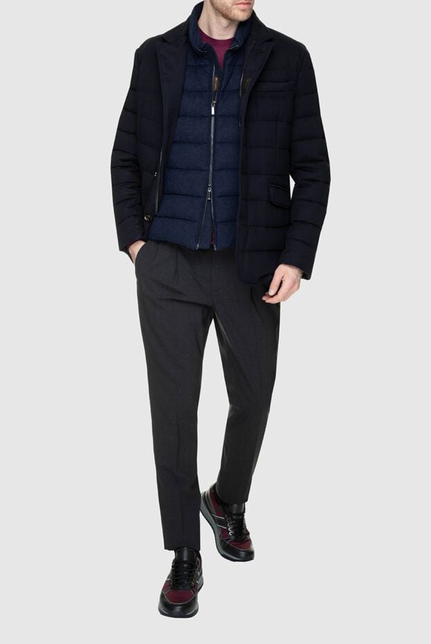 Moorer cashmere blazer jacket with voluminous quilting and three-button fastening 157309 - photo 2