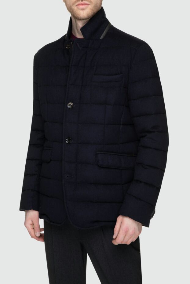 Moorer cashmere blazer jacket with voluminous quilting and three-button fastening 157309 - photo 3