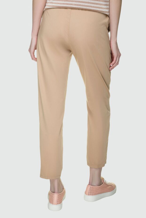 Panicale women's cropped fit beige pants 157344 - photo 3