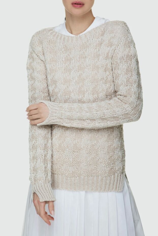 Gran Sasso woman beige jumper for women buy with prices and photos 157495 - photo 2