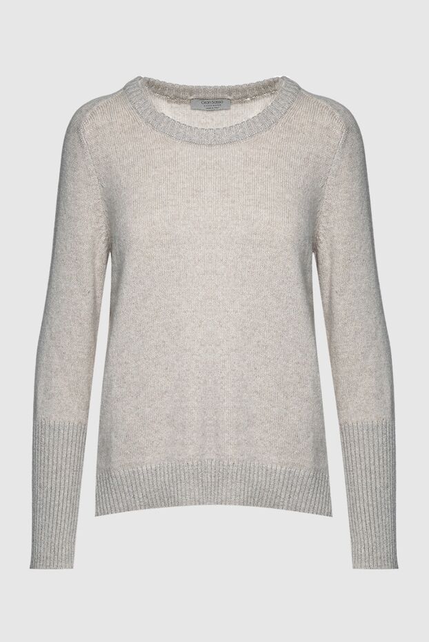 Gran Sasso woman gray cashmere jumper for women buy with prices and photos 157510 - photo 1