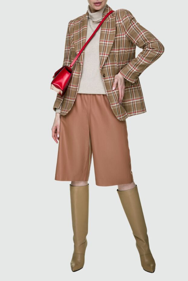Gran Sasso woman beige cashmere golf for women buy with prices and photos 157511 - photo 2