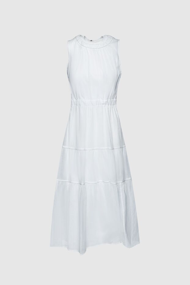 Peserico женские платье из хлопка белое женское купить с ценами и фото 157569 - фото 1