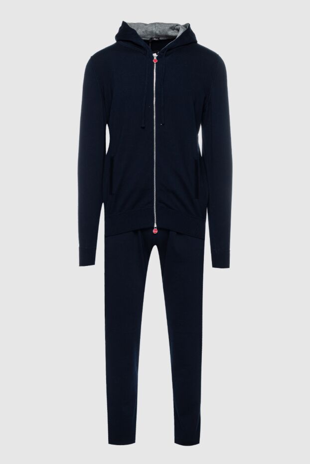 Kiton man men's cotton sports suit, blue buy with prices and photos 157684 - photo 1