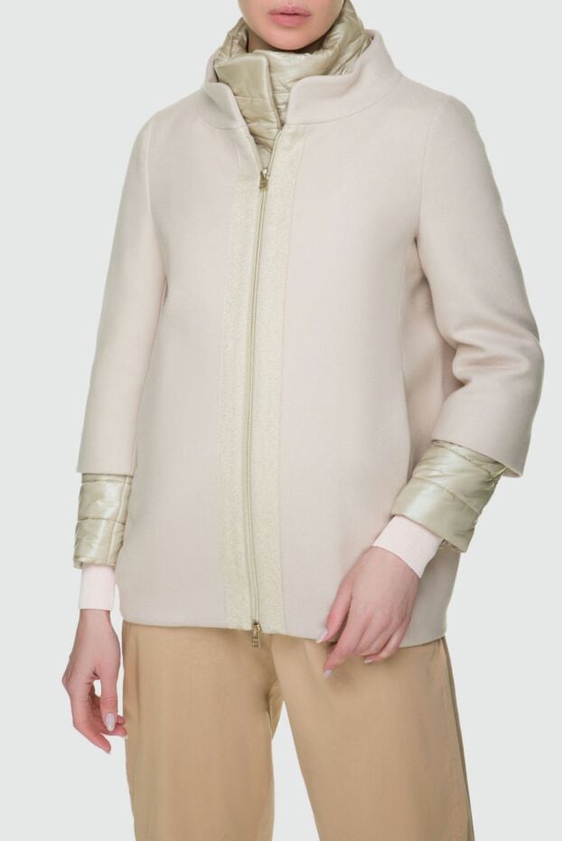 Herno women's pink wool and polyamide jacket 157780 - photo 3