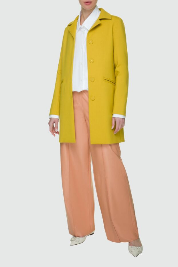 Herno woman women's yellow coat buy with prices and photos 157786 - photo 2