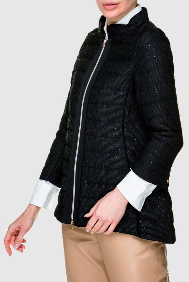 Herno black demi-season jacket for women 157798 - photo 3