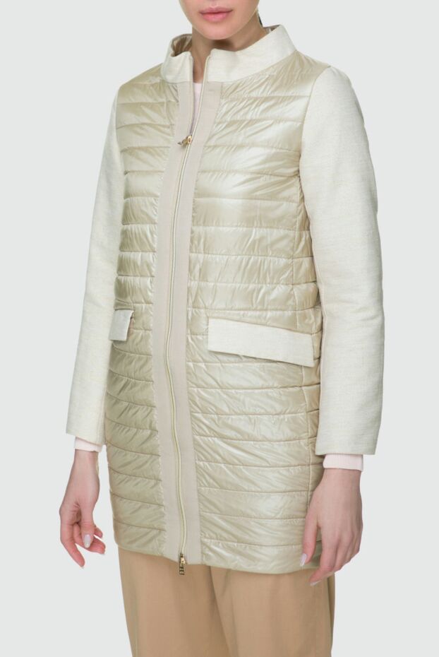 Herno women's combined down jacket with knitted sleeves 157855 - photo 3