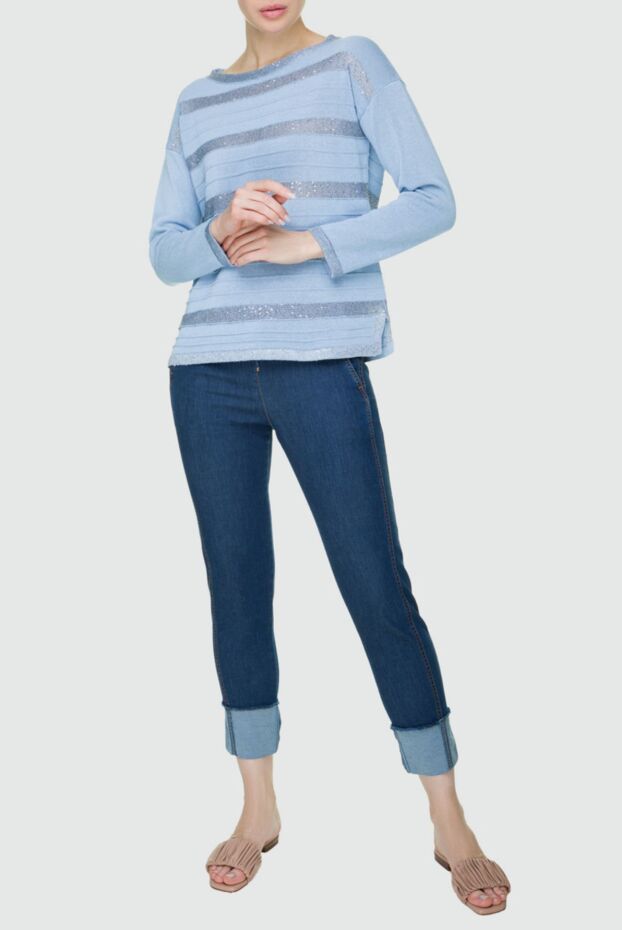 D.Exterior woman blue jumper for women buy with prices and photos 157985 - photo 2