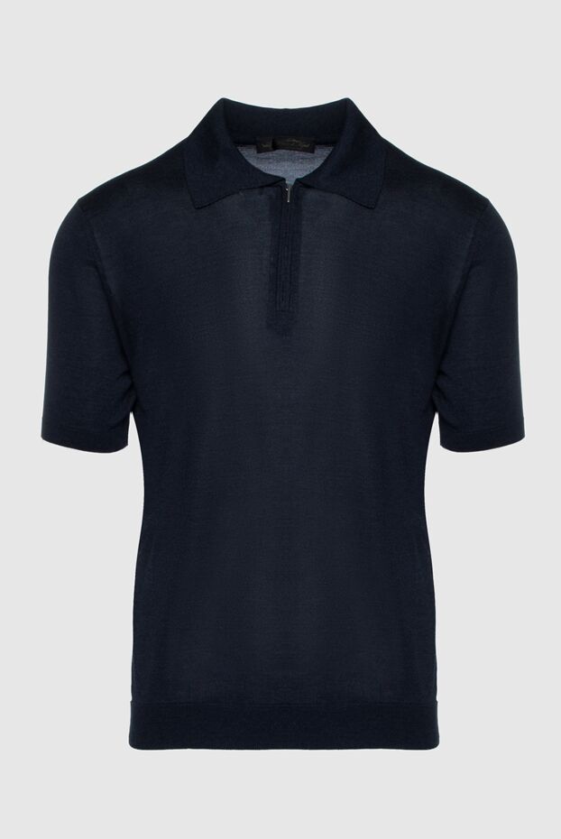 Cesare di Napoli man black silk polo for men buy with prices and photos 158065 - photo 1