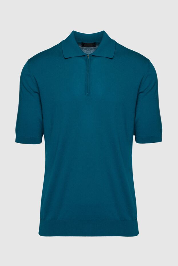 Cesare di Napoli man cotton polo green for men buy with prices and photos 158083 - photo 1