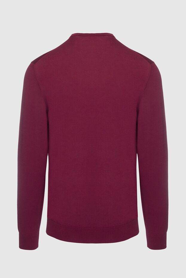 Cesare di Napoli man cotton jumper burgundy for men buy with prices and photos 158144 - photo 2