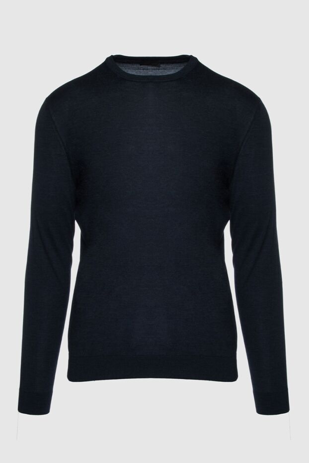Cesare di Napoli man black silk jumper for men buy with prices and photos 158170 - photo 1