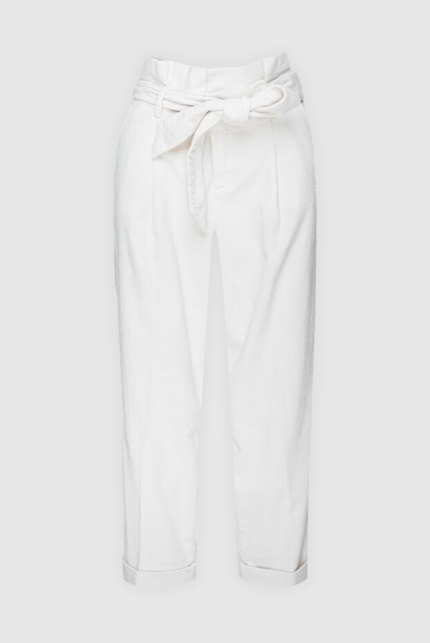 Jacob Cohen woman white jeans for women buy with prices and photos 158329 - photo 1