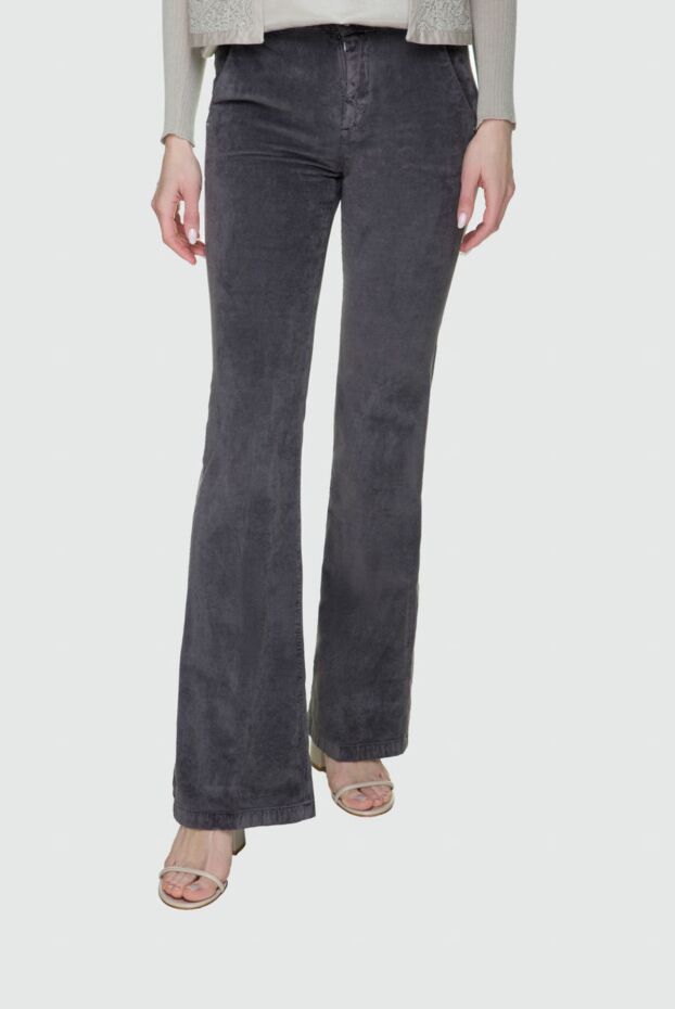 Jacob Cohen women's gray flared jeans 158342 - photo 3
